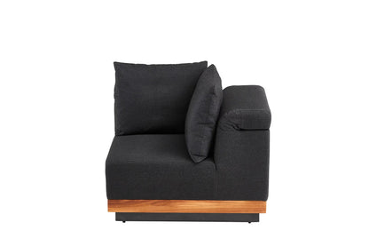 KETTLER ROYAL PLATFORM Eckteil – anthrazit/ natur/ sooty Ansicht 3