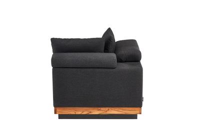 KETTLER ROYAL PLATFORM Eckteil – anthrazit/ natur/ sooty Ansicht 5