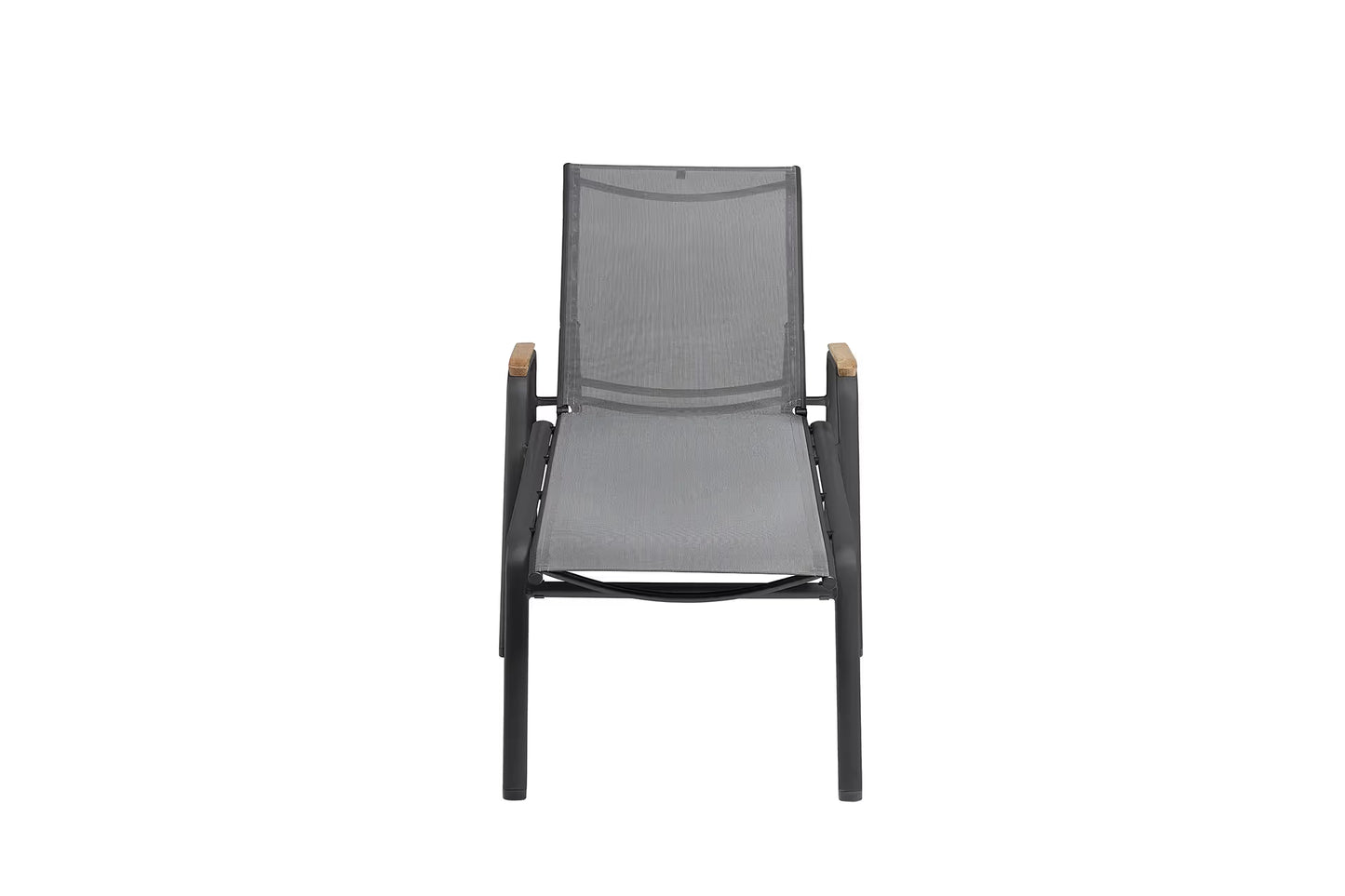 KETTLER CIRRUS Stapelliege Teak – anthrazit/ anthrazit-grau Ansicht 3