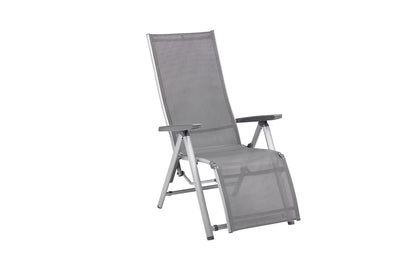 KETTLER CIRRUS Silver-Line Relaxsessel – silber/ anthrazit-grau Ansicht 1
