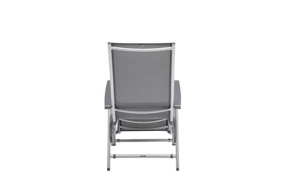 KETTLER CIRRUS Silver-Line Relaxsessel – silber/ anthrazit-grau Ansicht 3