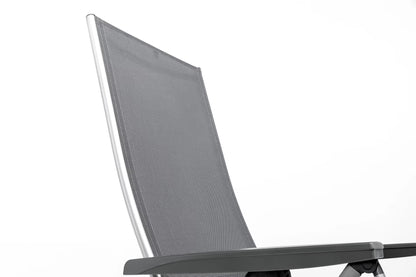 KETTLER CIRRUS Silver-Line Relaxsessel – silber/ anthrazit-grau Ansicht 4