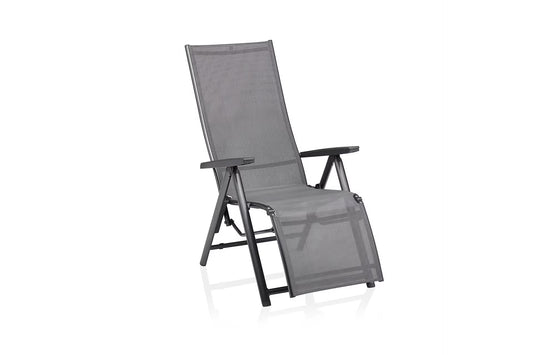 KETTLER CIRRUS Silver-Line Relaxsessel – anthrazit/ anthrazit-grau Ansicht 1
