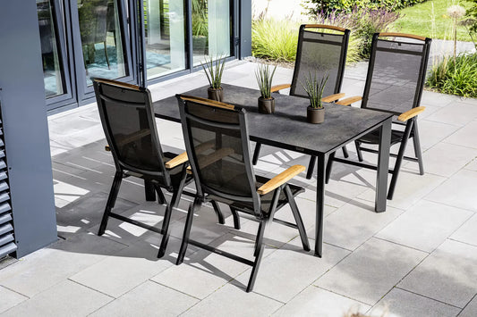 KETTLER HPL Tischplatte 95 x 95 cm
Wing- Profil – Titanit anthrazit Ansicht 2
