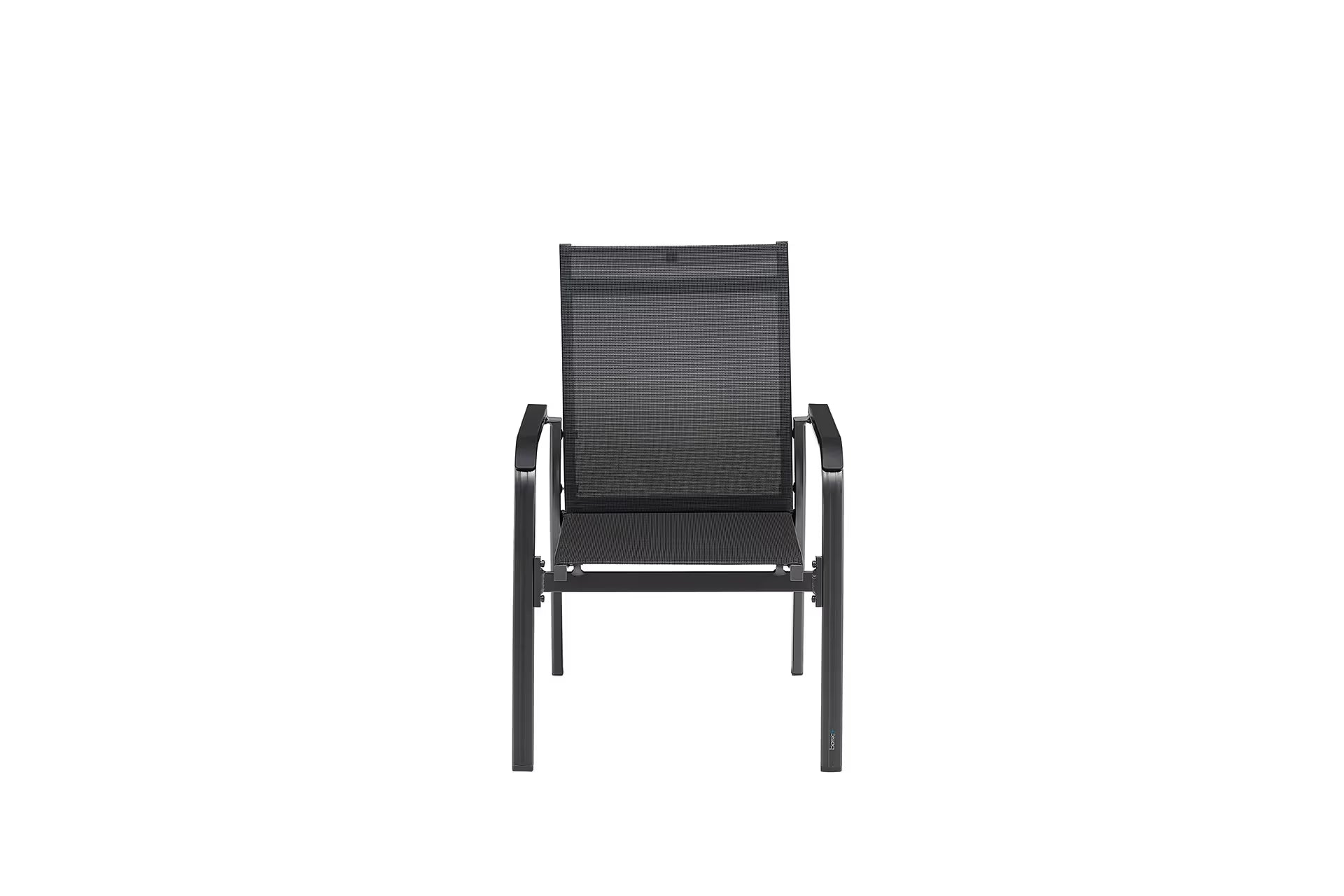 KETTLER BASIC+ PREMIUM Stapelsessel zerlegt – anthrazit/ Lakritz Ansicht 3
