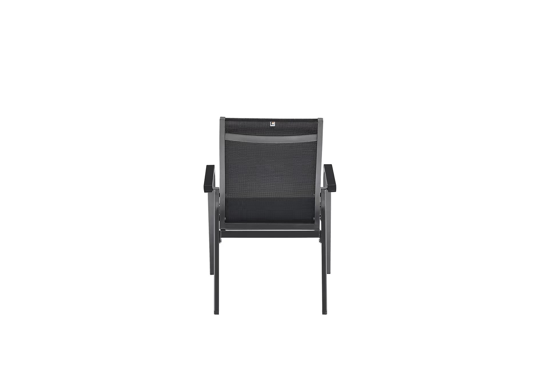 KETTLER BASIC+ PREMIUM Stapelsessel zerlegt – anthrazit/ Lakritz Ansicht 5