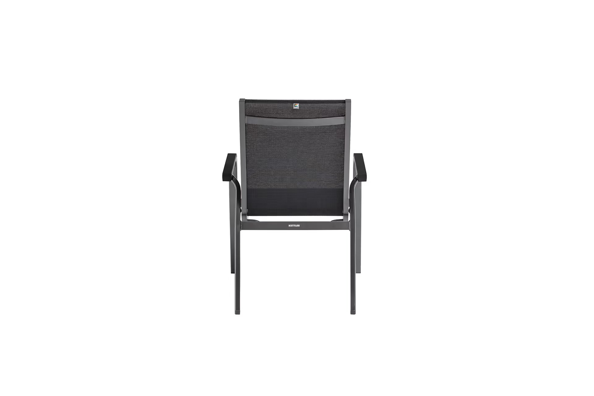 KETTLER BASIC+ PREMIUM Stapelsessel – anthrazit/ Lakritz Ansicht 5