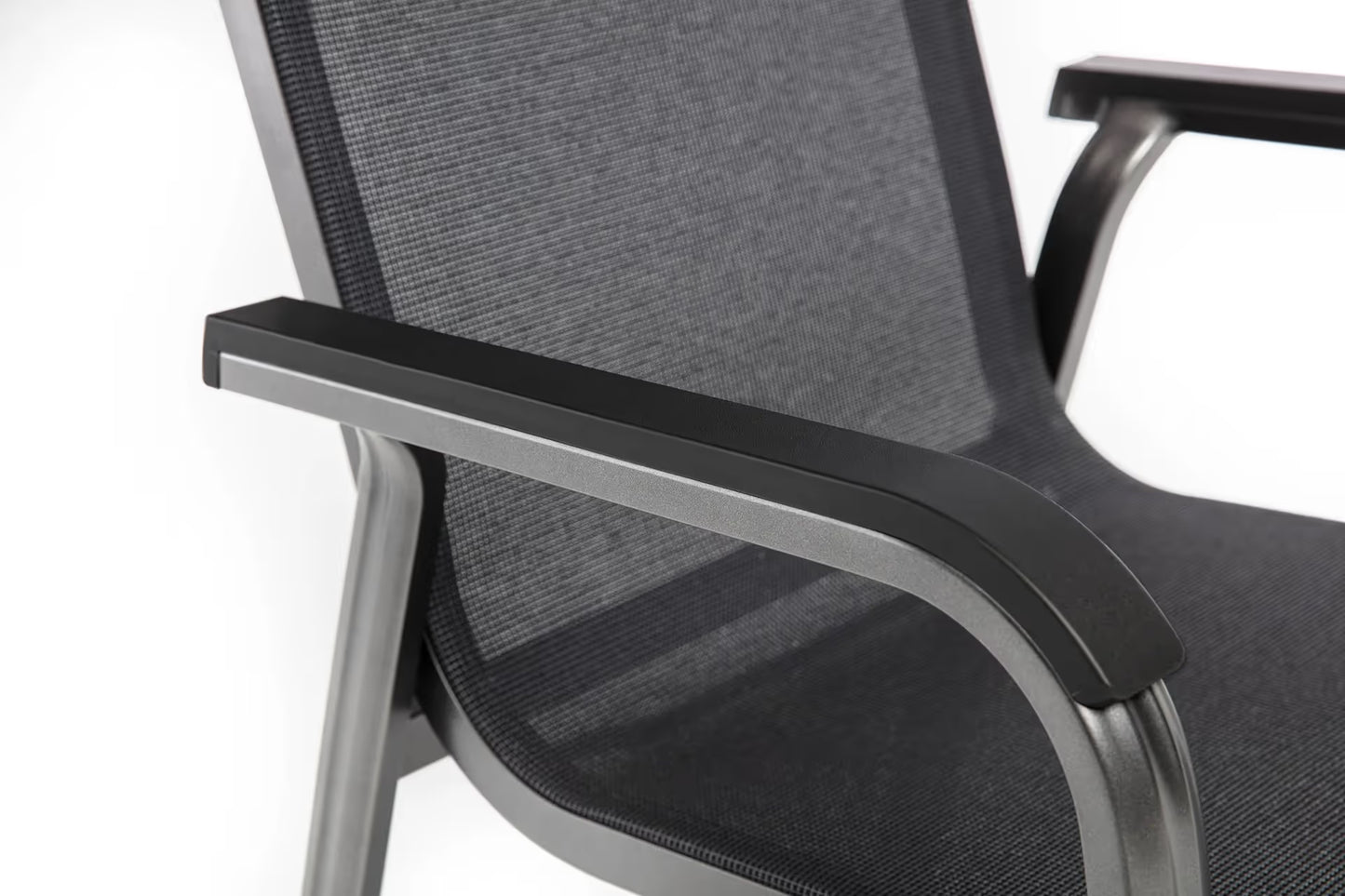 KETTLER BASIC+ PREMIUM Stapelsessel – anthrazit/ Lakritz Ansicht 6