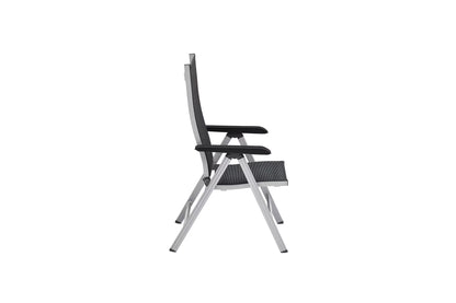 KETTLER BASIC+ PREMIUM Multipositionssessel – silber/ Lakritz Ansicht 4