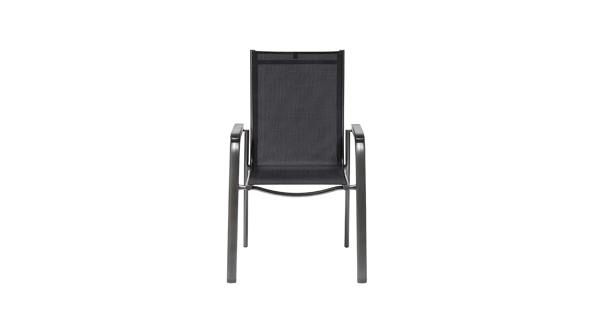 KETTLER CIRRUS Silver-Line Stapelsessel – anthrazit/ anthrazit-grau Ansicht 2
