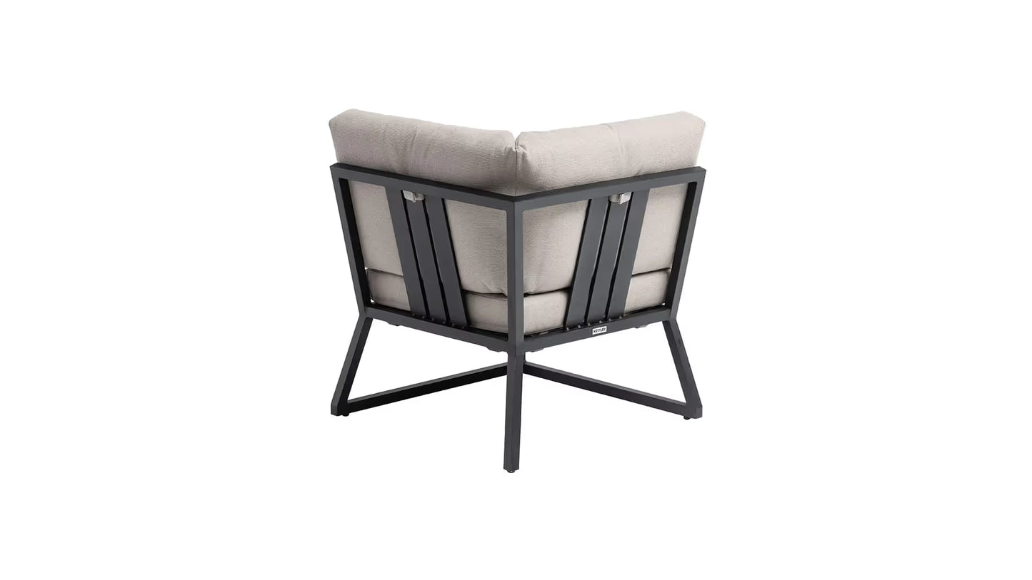 KETTLER ATLANTIC Eckteil – schwarz matt/ Dublin Ansicht 4