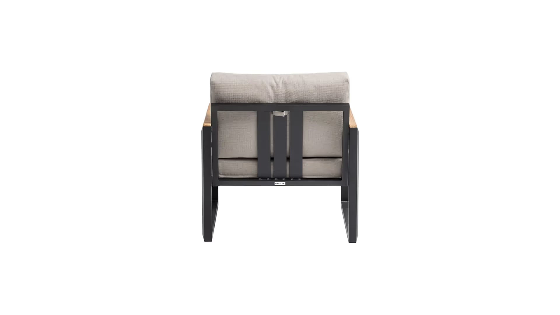 KETTLER ATLANTIC Sessel – schwarz matt/ Dublin Ansicht 4
