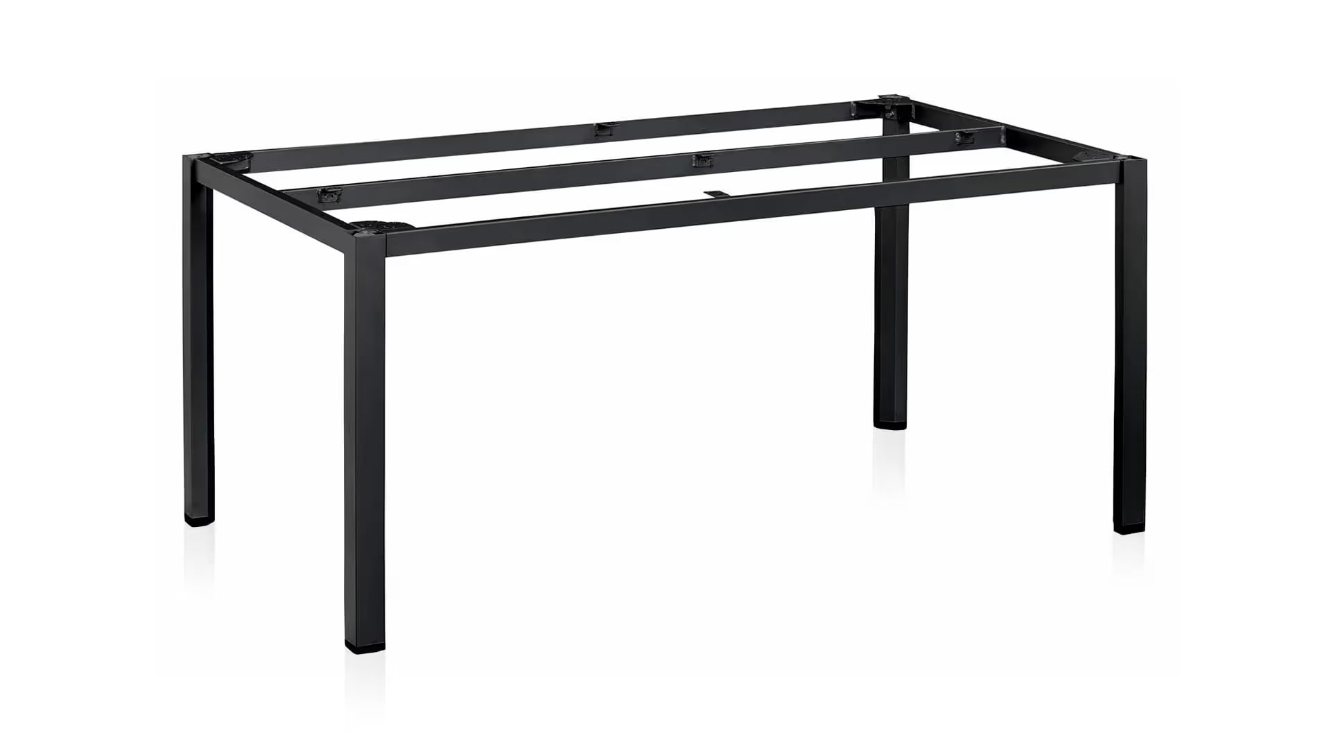 KETTLER ATLANTIC Casual Dining Tischgestell – schwarz matt Ansicht 1