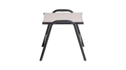 KETTLER MANHATTAN Hocker – schwarz matt/ Dublin Ansicht 3