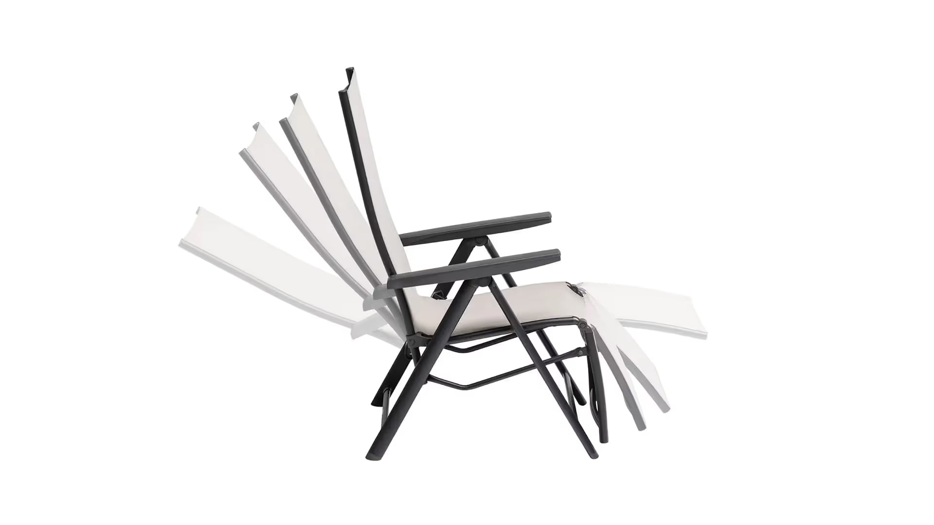 KETTLER MANHATTAN Relaxsessel – schwarz matt/ Dublin Ansicht 3