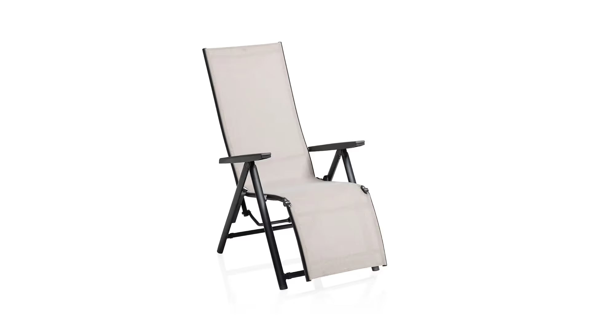 KETTLER MANHATTAN Silver-Line Relaxsessel – schwarz matt/ Dublin Ansicht 1