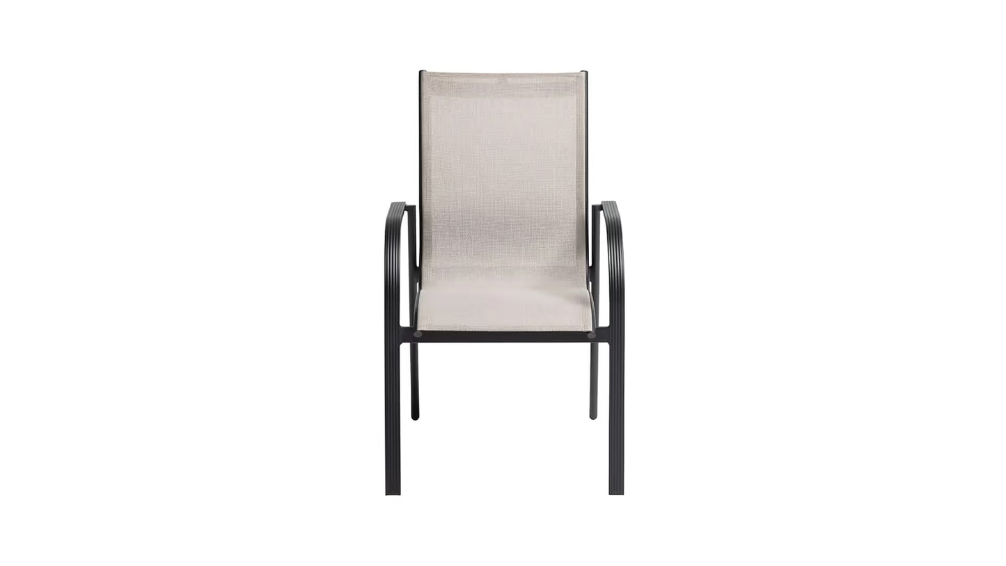 KETTLER PACIFIC Stapelsessel – schwarz matt/ Dublin Ansicht 2