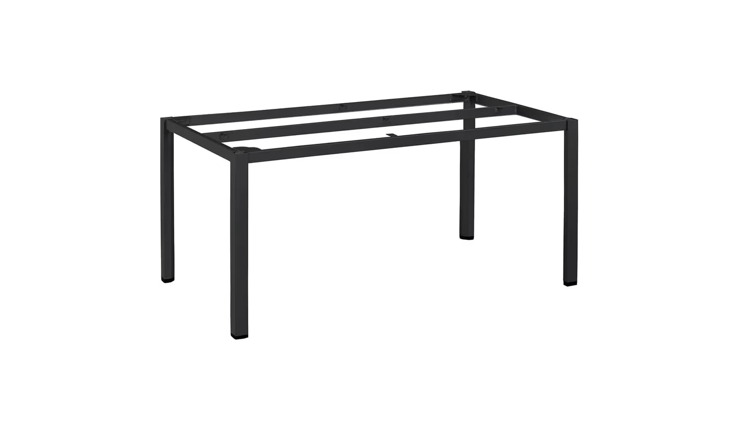 KETTLER LINE Tischgestell 160 – schwarz matt Ansicht 1
