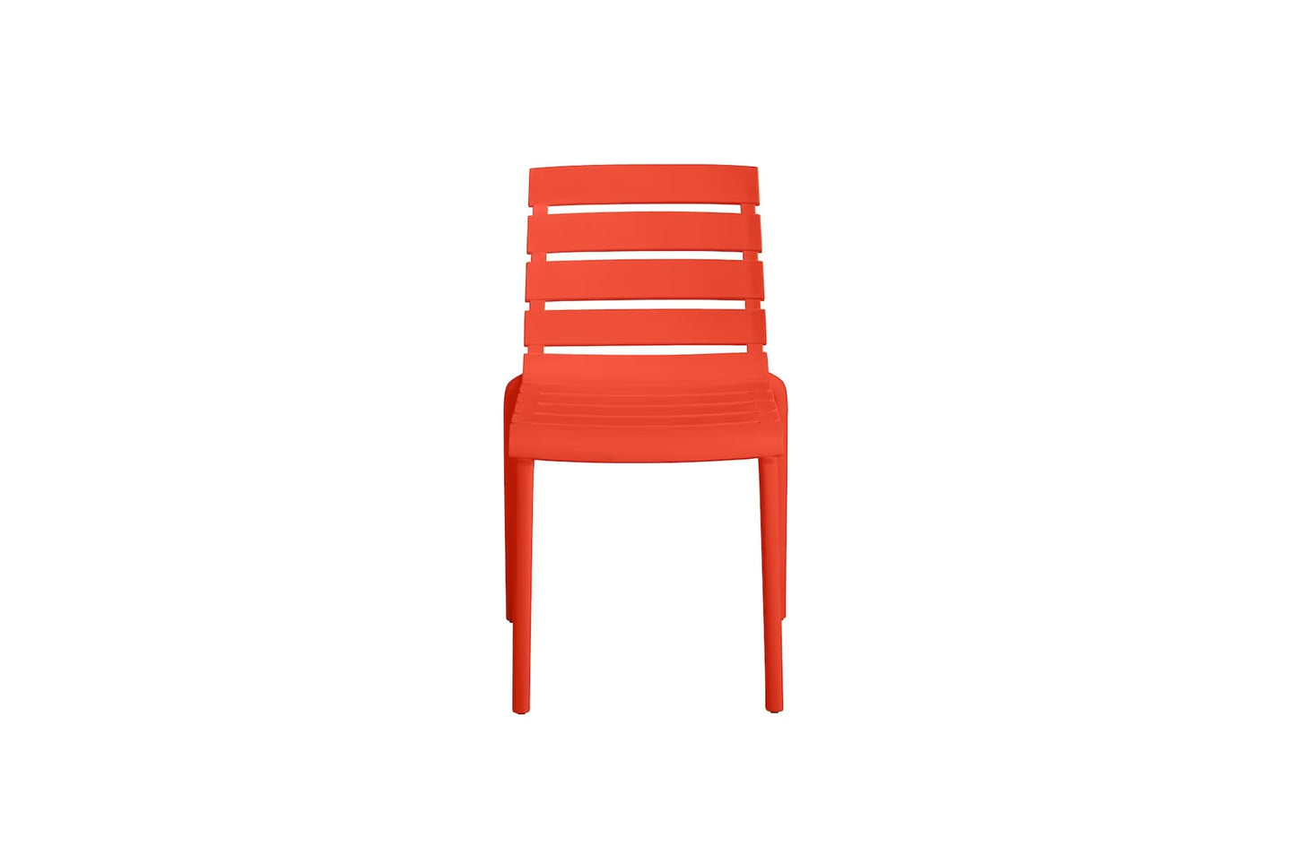 KETTLER PONZA Stapelstuhl rot – rot Ansicht 2
