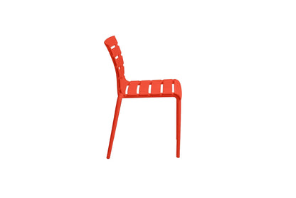 KETTLER PONZA Stapelstuhl rot – rot Ansicht 3