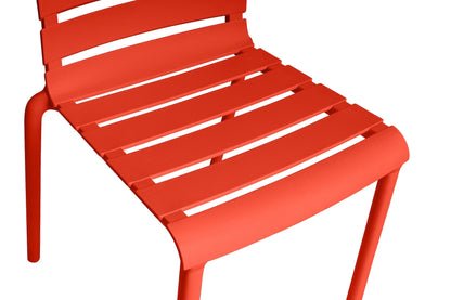 KETTLER PONZA Stapelstuhl rot – rot Ansicht 6