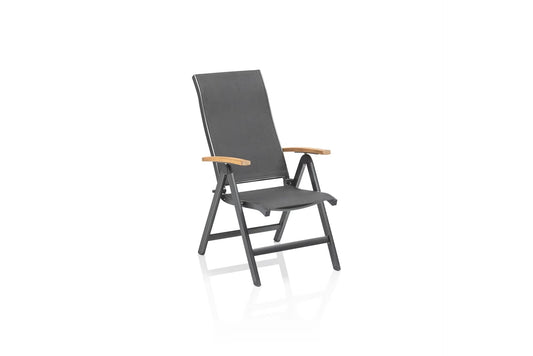 KETTLER SLEEK Multipositionssessel – anthrazit/anthrazit Ansicht 1