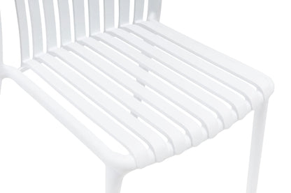 KETTLER LAGO Stapelstuhl weiss – weiss Ansicht 6