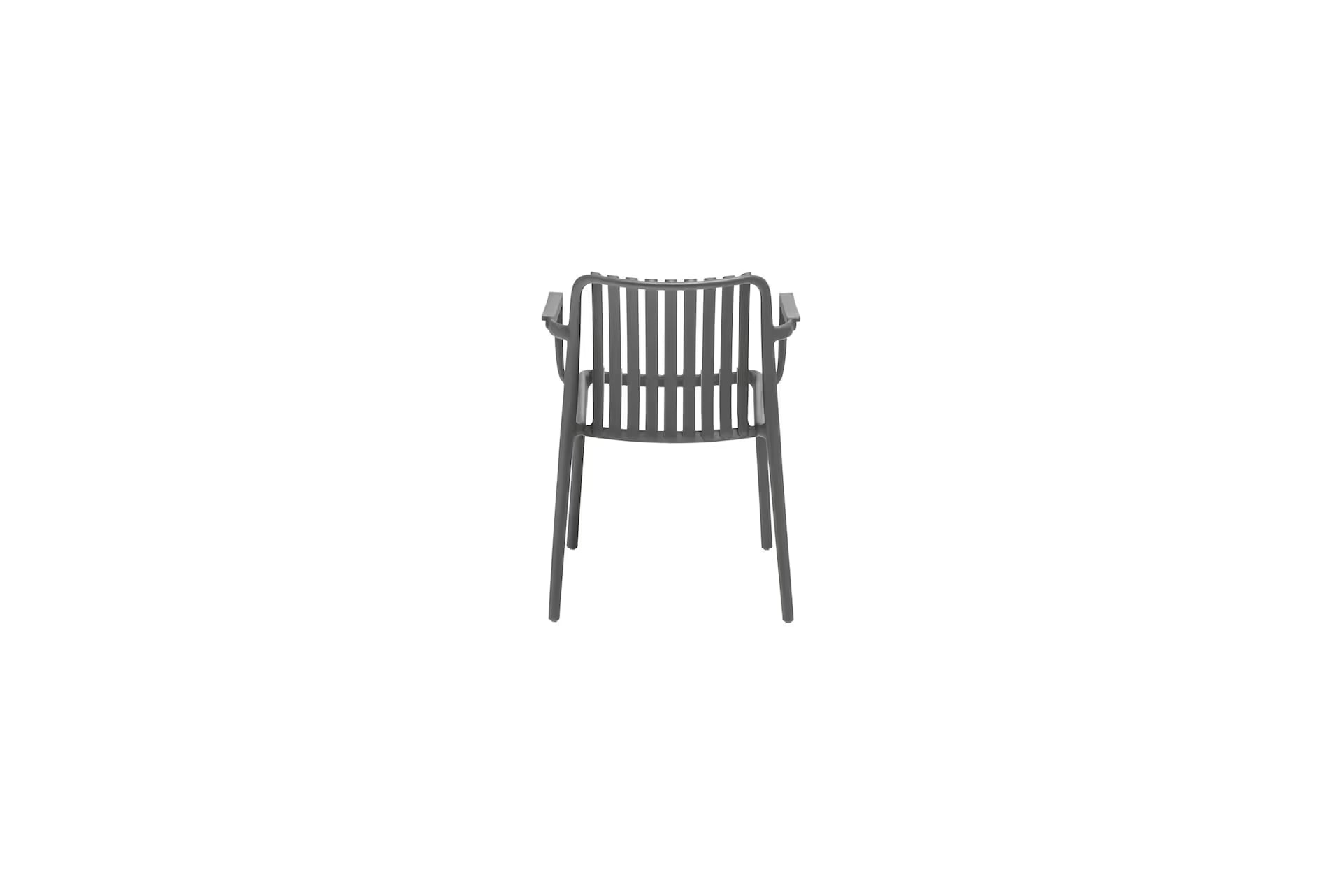 KETTLER LAGO Stapelsessel grau – weiss Ansicht 3