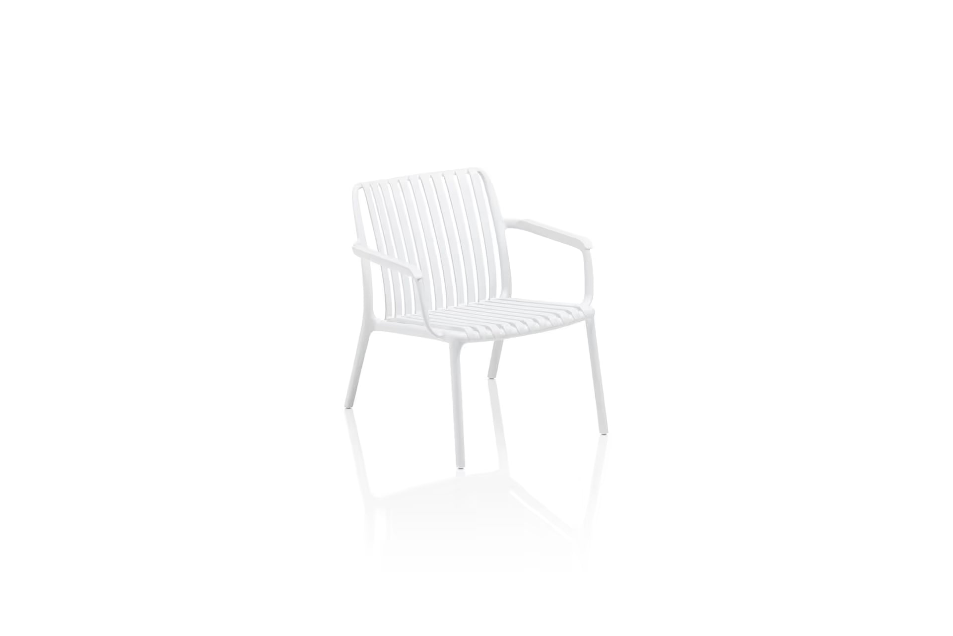 KETTLER LAGO Lounge Sessel weiss – weiss Ansicht 1