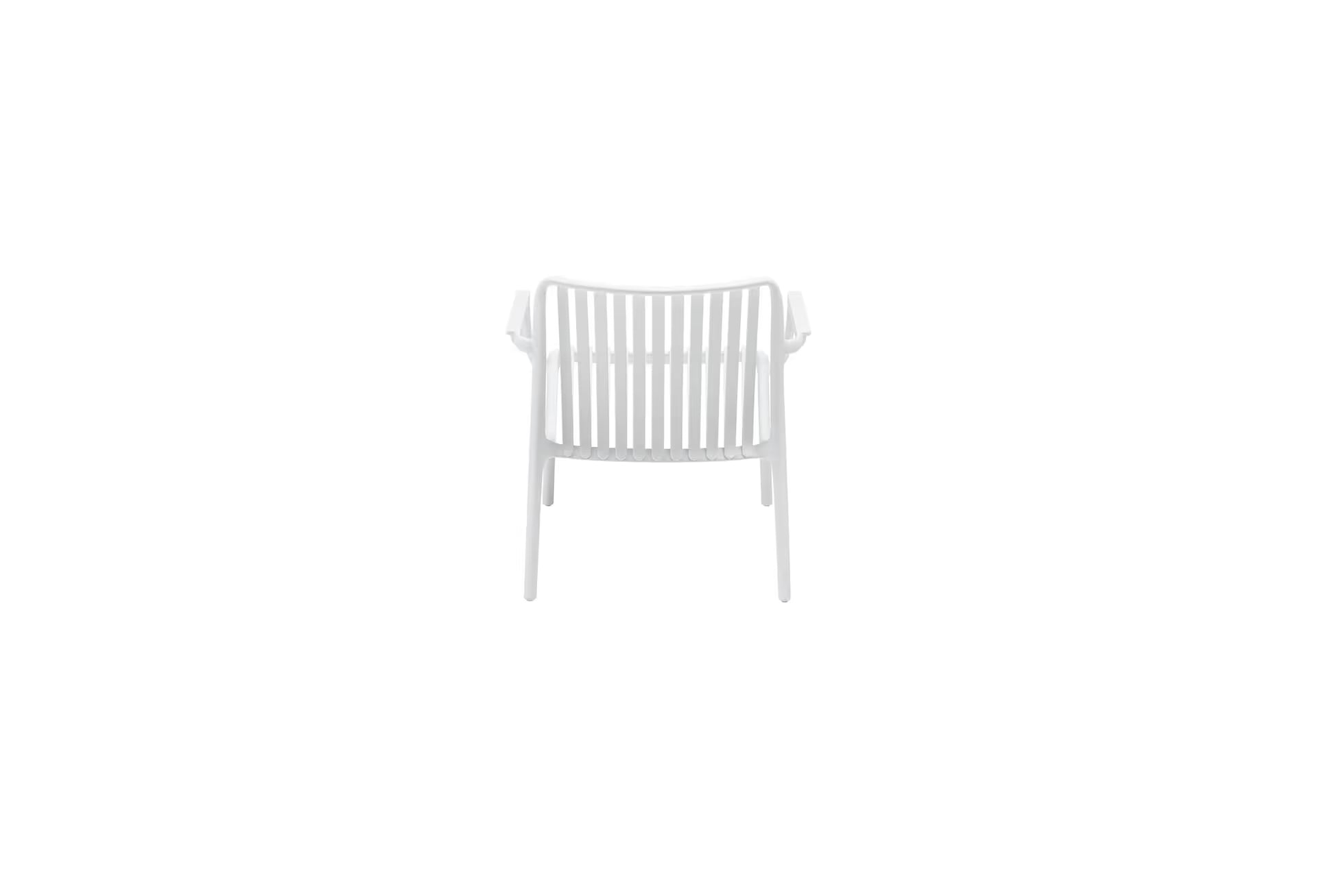 KETTLER LAGO Lounge Sessel weiss – weiss Ansicht 4