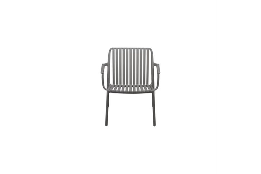 KETTLER LAGO Lounge Sessel grau – weiss Ansicht 2