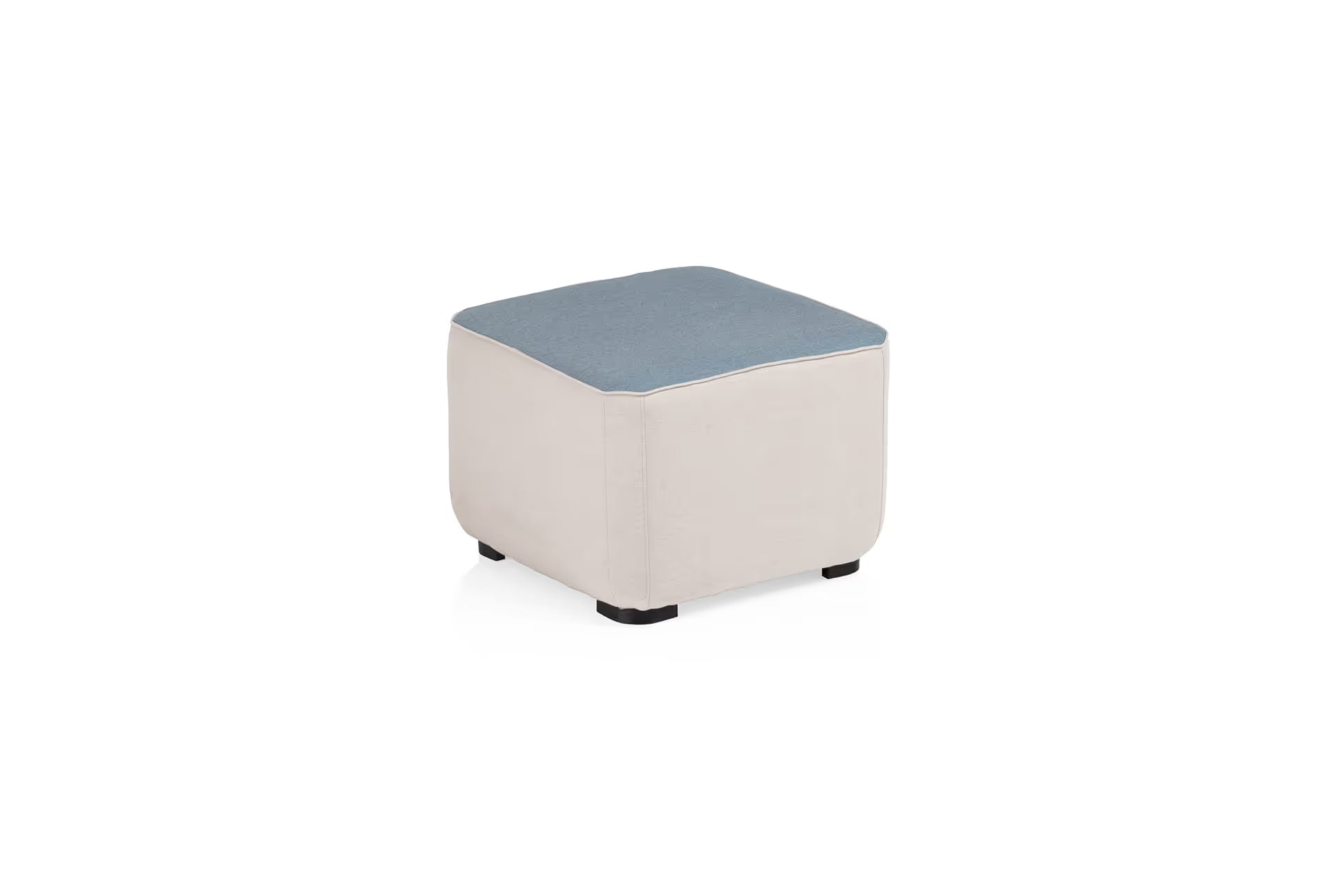 KETTLER EGO Universal Hocker
60 x 60 x 43 cm – natte linen/carbon sky Ansicht 1