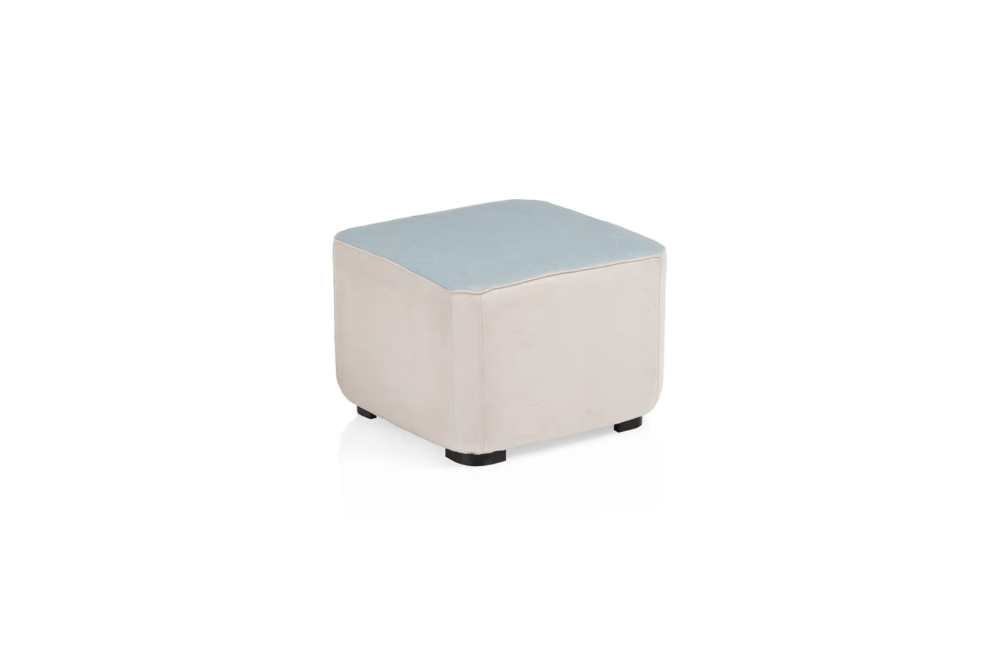 KETTLER EGO Universal Hocker
60 x 60 x 43 cm – natte linen/frosty chine Ansicht 1