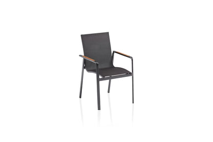 KETTLER DIAMOND Stapelsessel – anthrazit/ charcoal Ansicht 1