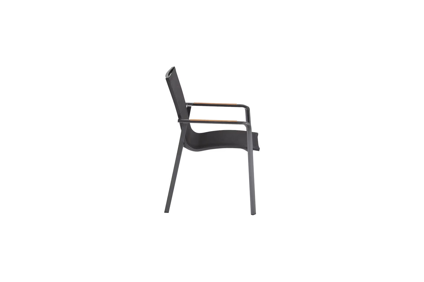 KETTLER DIAMOND Stapelsessel – anthrazit/ charcoal Ansicht 4