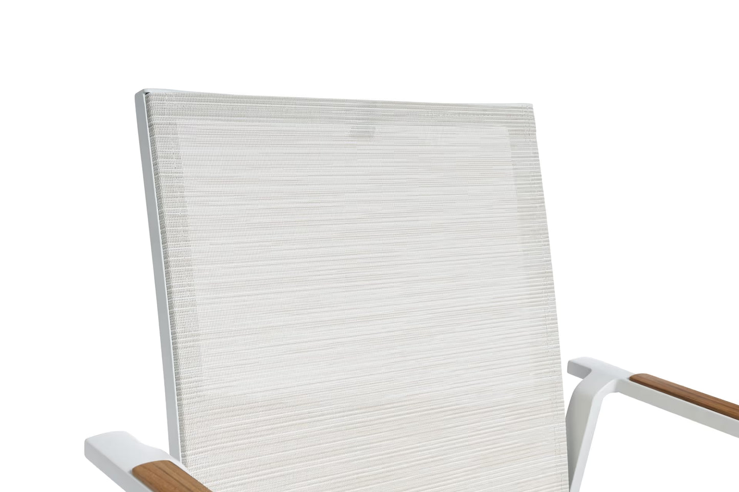 KETTLER DIAMOND Stapelsessel – weiß matt/ beige Ansicht 6