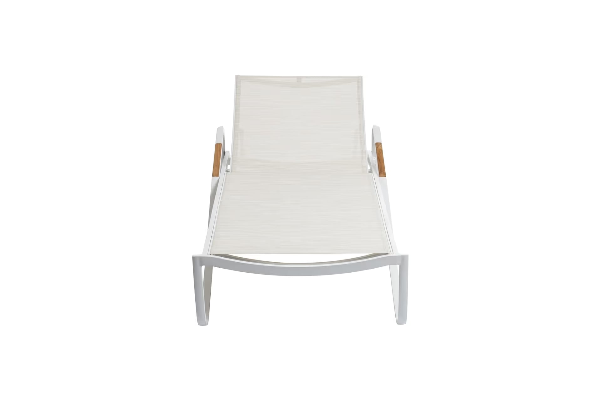 KETTLER DIAMOND Stapelliege – weiß matt/ beige Ansicht 3