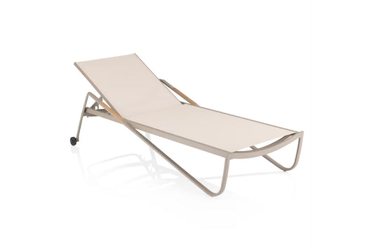 KETTLER DIAMOND Stapelliege – taupe/Stucco beige Ansicht 1