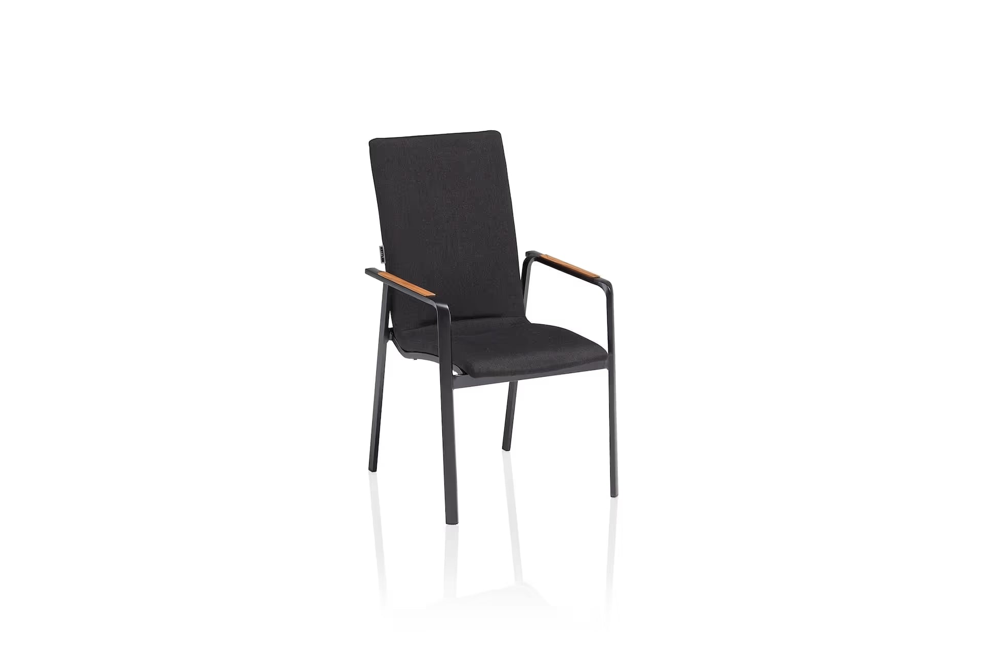 KETTLER DIAMOND Hoher Stapelsessel – anthrazit/ sooty Ansicht 1
