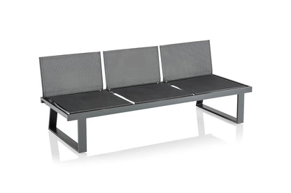 KETTLER RASMUS MODULAR 3-Sitzer/ Liege – anthrazit/ charcoal Ansicht 1