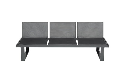 KETTLER RASMUS MODULAR 3-Sitzer/ Liege – anthrazit/ charcoal Ansicht 4