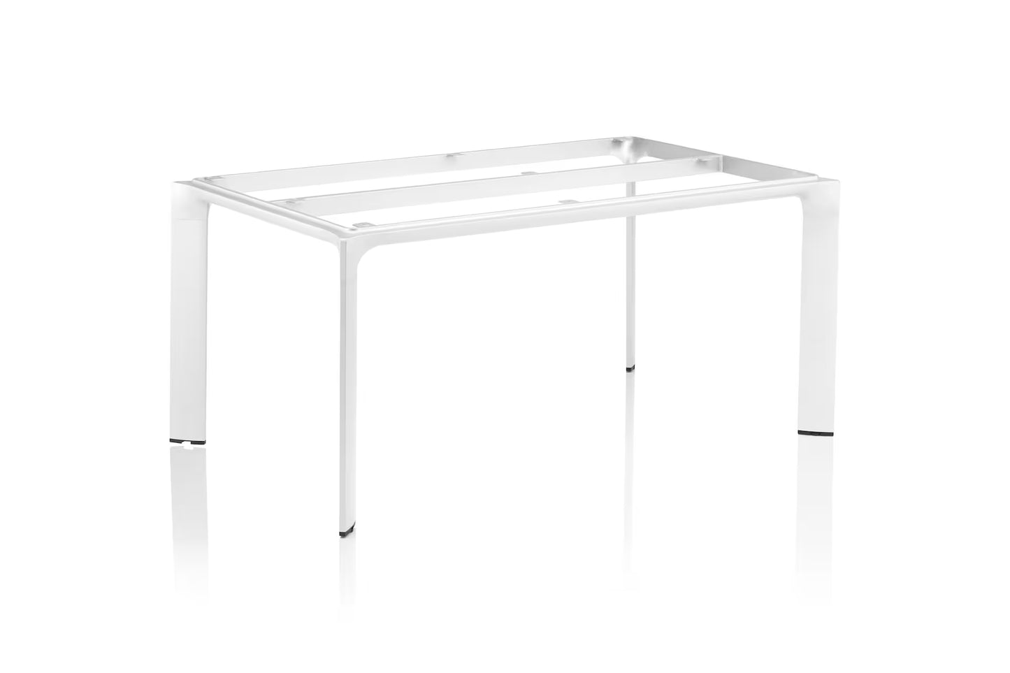 KETTLER DIAMOND Tischgestell 160 x 95 cm – weiß matt Ansicht 1