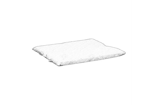 KETTLER SEE Hockerauflage natur – Dessin 8021 (natur) Ansicht 1