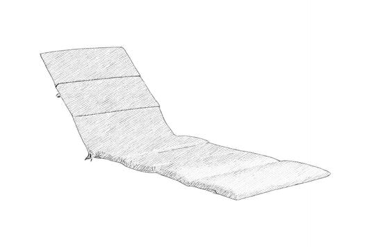KETTLER SEE Gartenliegenauflage natur – Dessin 8021 (natur) Ansicht 1