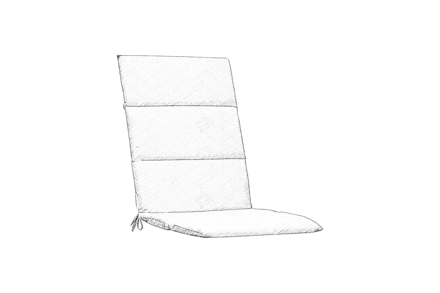KETTLER SEE Stapelsesselauflage natur – Dessin 8021 (natur) Ansicht 1