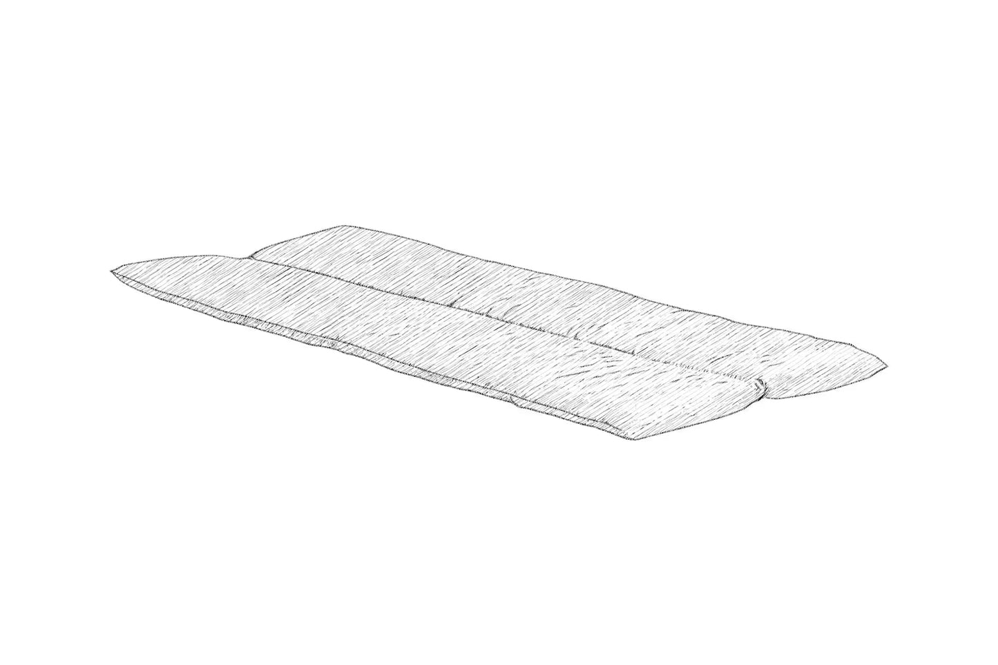 KETTLER SEE Bankauflage natur – Dessin 8021 (natur) Ansicht 1
