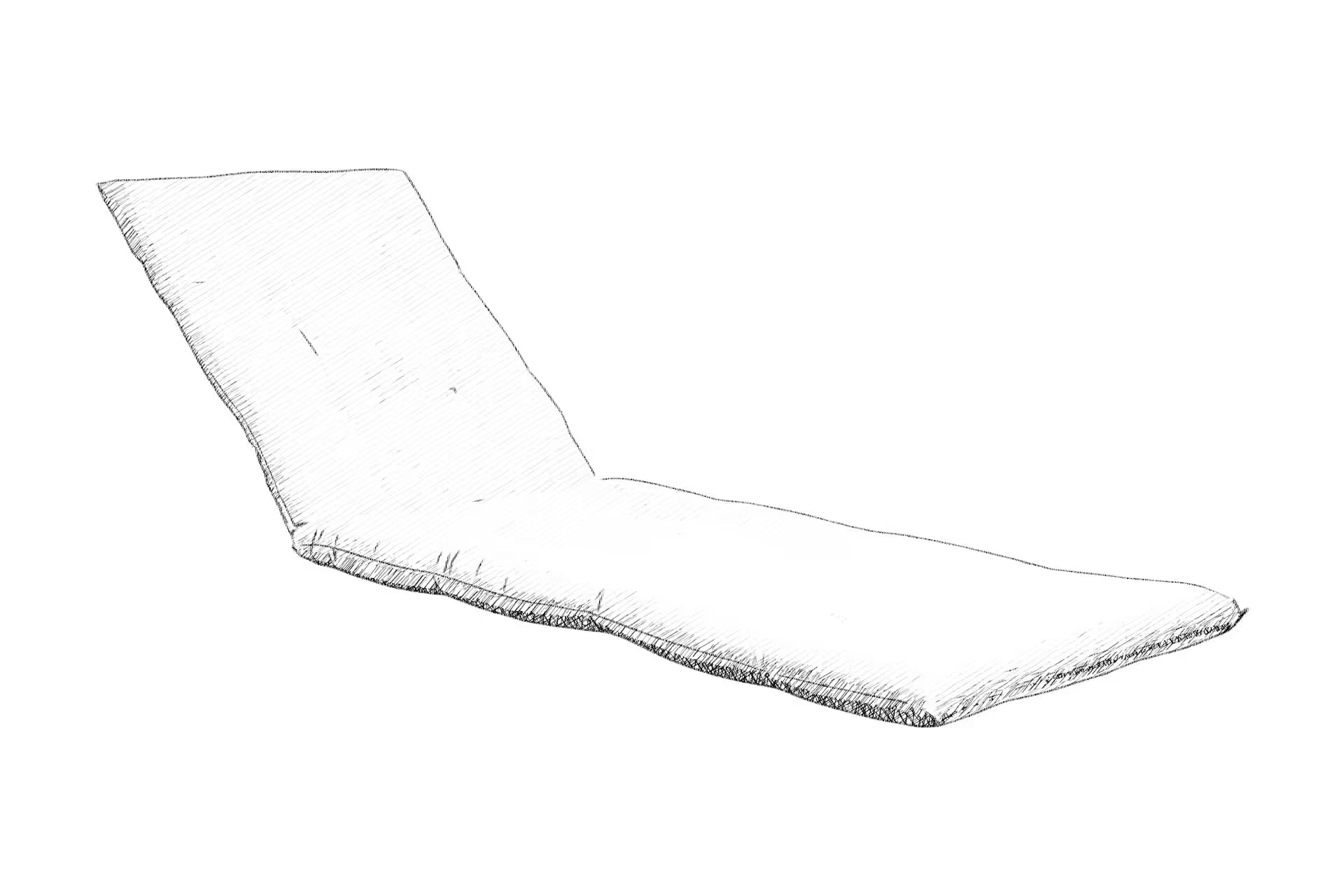 KETTLER HEAR Rollliegenauflage natur – Dessin 8021 (natur) Ansicht 1