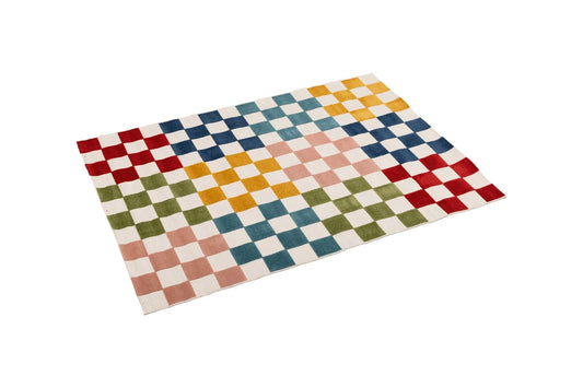 KETTLER OUTDOORTEPPICH CUBE bunt 160 x 230 cm – beige bunt Ansicht 1