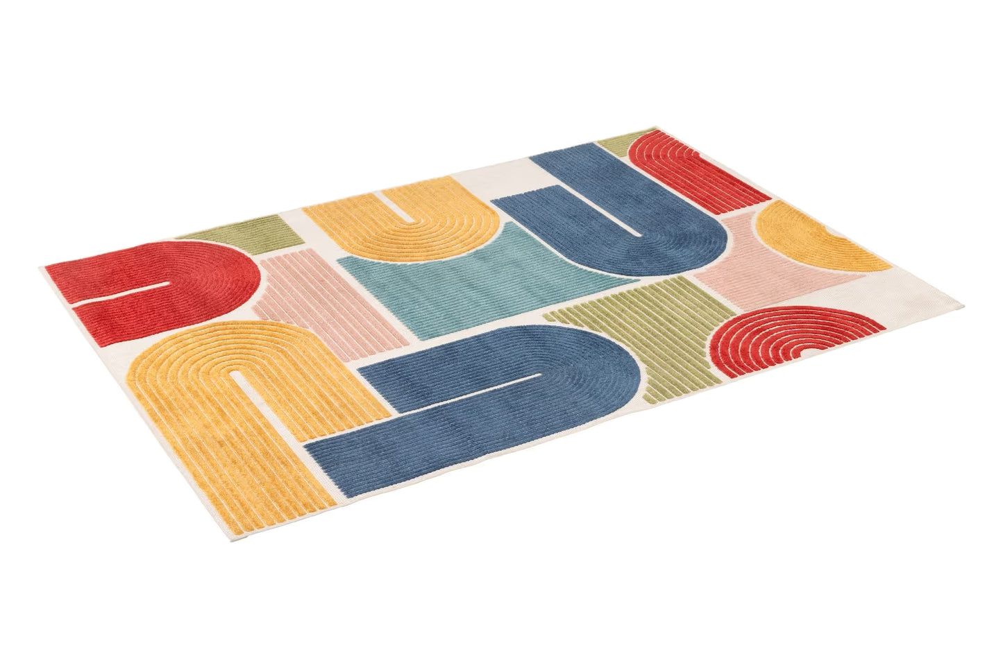 KETTLER OUTDOORTEPPICH CURVE 160 x 230 cm – beige bunt Ansicht 1
