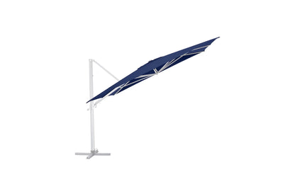 KETTLER EASY FLEX Ampelschirm silber/ blau
300 x 300 cm
inkl. Abdeckhaube + Schirmständer – silber/ blau Ansicht 1